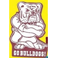 Bulldog Mascot on a Stick